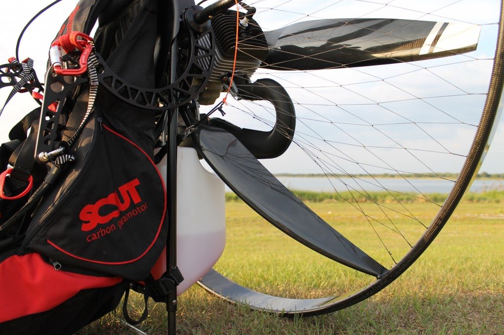 scout carbon fiber paramotor